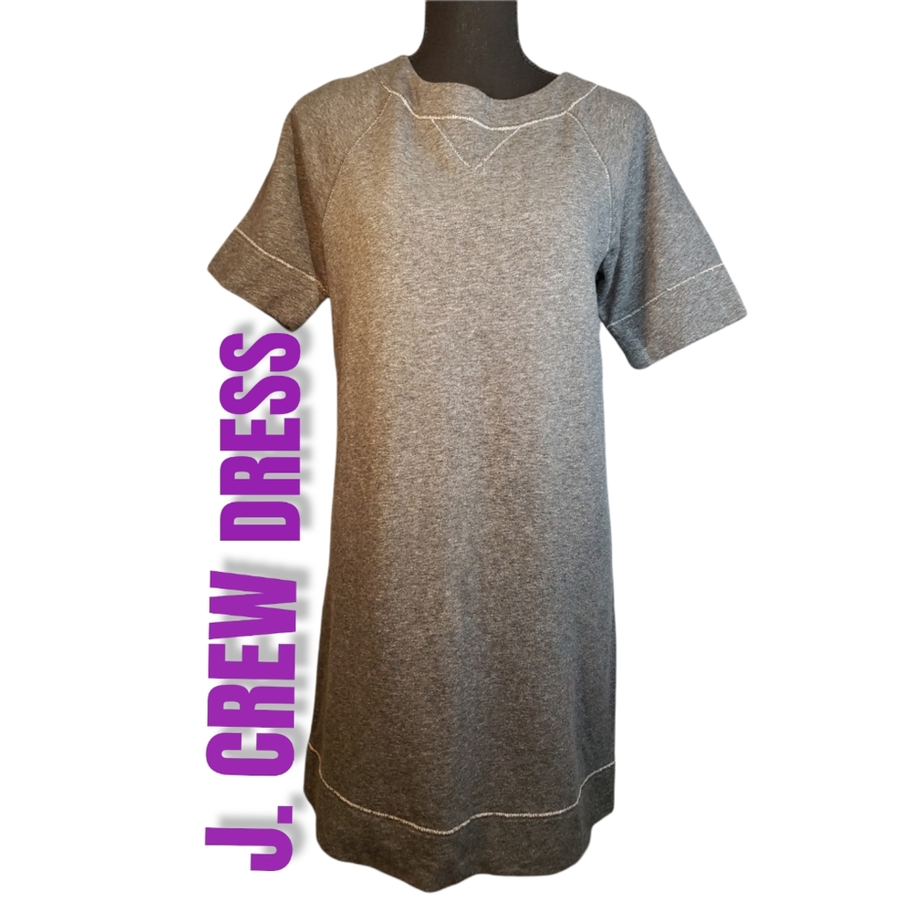 J. CREW womens grey dress or tunic size S
